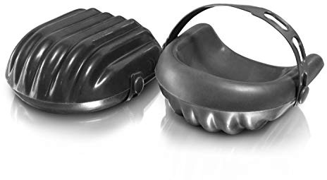 1 paire de genouillères en caoutchouc pour carreleur, stratifié, parquet, jardinage, genouillères de protection
