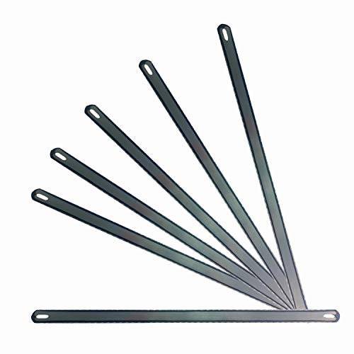 6X Ersatz-Sägeblätter doppelseitig für Metall Handsäge Metallsäge Eisensäge