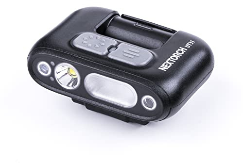 NEXTORCH UT31Multifunktions-LED-Clip-Lampe | Mini-Schulter-Signallampe für Radfahren, Nachtlaufen, Outdoor, Verkehrsführung, tägliche Arbeit