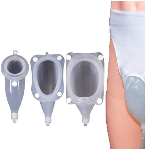 Opaeroo Urindrainagebeutelsystem Urinsammler Tragbarer Urinbeutel Wiederverwendbare Inkontinenzhosen Urinal für Frauen Männer Ältere Bettlägerige Patienten, Leicht zu Reinigen, 1000 ml/2000 ml-Elder