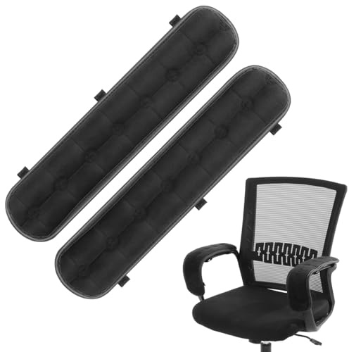 Operitacx Stuhl Armlehnenpolster 45X4 Zoll Mit Elastischem Band Weiche Armlehnenbezüge Für Bürostuhl Esszimmerstuhl Und Freizeitstuhl Abnehmbar Und Waschbar