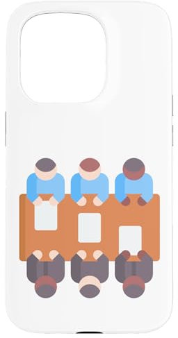 Meeting in The Conference Room Boardroom Meeting Office Case for iPhone 15 Pro