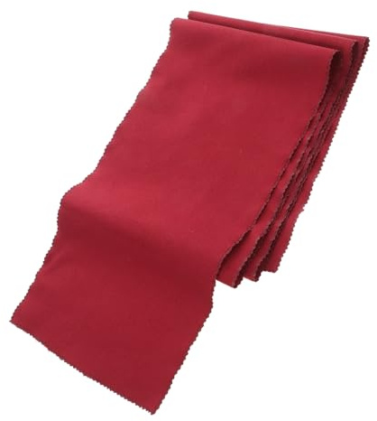 SUPVOX Copertura in Lana 127x15 Cm Per Tastiera Di Pianoforte, Antipolvere e Antigraffio, Lavabile, Adatta a Pianoforti Digitali e Tastiere Elettroniche Rossa