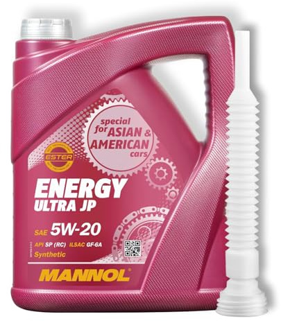 5 Liter Mannol Energy Ultra JP 5W-20 Motoröl