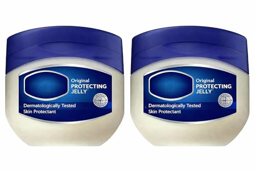 2x 100ml Original Pure Petroleum Jelly for Dry Skin, Lips & Heels – Moisturising Skin Protectant for Everyday Body Care