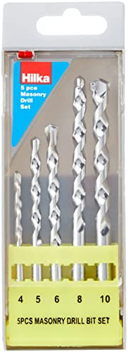 Hilka 49805005 Masonry Drill Bit Set