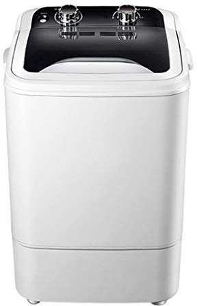 YXCKG Portable Single Tub Washing, Washing Machine for Compact Laundry, Spin Cycle Basket and Drain Hose, Rotary Controller, Clothes Washer and Dryer for Dorms College Apartments RV