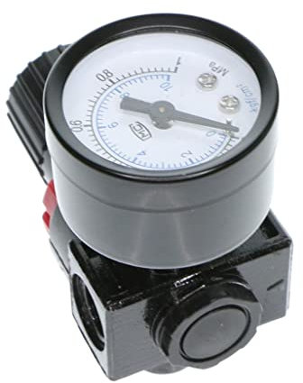 barenx AR 2000 Luftdruckminderer Öl-Wasserabscheider Filter Airbrush-Kompressor, Behandlungseinheit