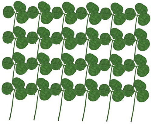 VALICLUD 24pezzi Pianta Secca Trifoglio Pressato Fiori Secchi Decorazione Per Scrapbooking Oggetti in Creazione Artigianale Materiale Vegetale Foglie Pressate Ornamento Per Libri Fai Da Te