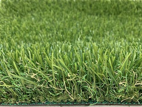 Tadi & Imperio1979 Césped Artificial 40 mm - Rollo de Césped Artificial - Césped a Medida - Césped Alta Resistencia Exterior - Césped Mullido y denso.