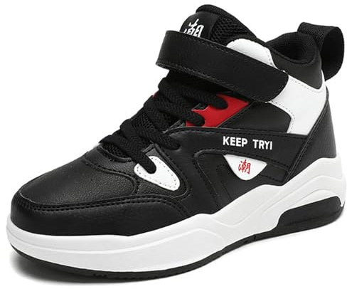 HSNA Basketskor för barn, sneakers, pojkar, sneakers, flickor, storlek 31–40