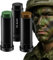 Set de 3 Barras de Pintura Camuflaje Facial, Maquillaje Militar para Rostro y Cuerpo, Ideal para Uso Táctico, Deportes y Actividades al Aire Libre (Negro, Marrón, Verde)