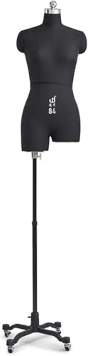 Schaufensterpuppe Torso Schneiderpuppe Körper Kleid Schaufensterpuppen Körper Weiblich for Hochzeitskleid, Styropor Schaufensterpuppe(No Arms,Model 82)
