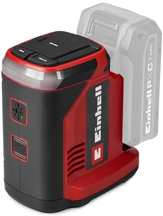 Einhell Station électrique Portable TC-ES 18/150/1 Li-C-Solo Power X-Change (18 V, onduleur Compact, Prise 230 V, Ports USB-A et USB-C PD, sans Batterie)