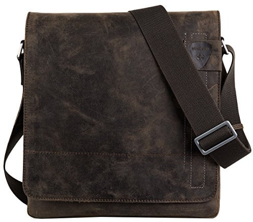 Strellson Herren Schultertasche Richmond Tasche aus Leder