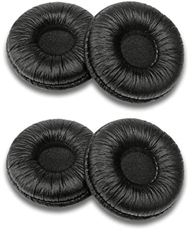 Ersatz Ohrpolster für Plantronics Headset,Jabra Ersatzpoloster Kompatibel mit Biz 2400 PRO 920 930 Kopfhörerr,Plantronics HW251N HW291N HW520 Blackwire 3210 (4 Pack)