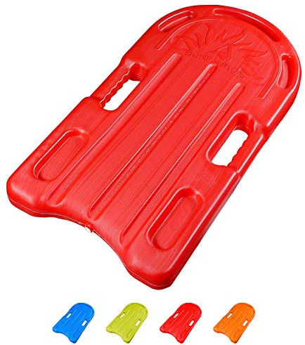 Sport-Tec Schwimbrett Badespaß Bodyboard Schwimmboard Schwimmhilfe mit Handgriffen, groß