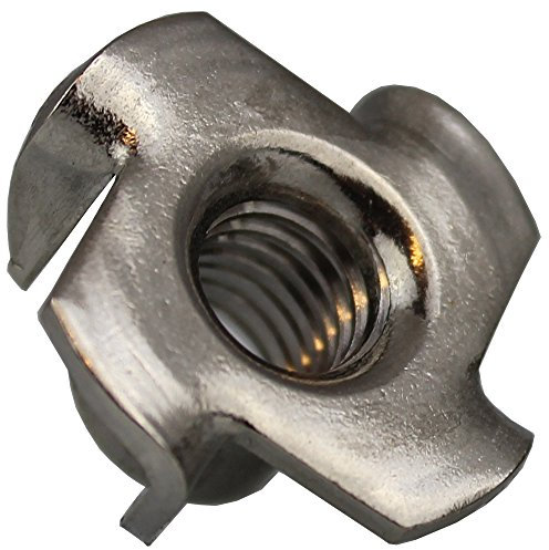 25 Stück Einschlagmuttern M8 Edelstahl A2