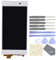 VEKIR Cell Phones Replacement Parts for Sony Xperia Z5 E6603 E6633 E6653 E6683 Complete Display Touch Digitizer Screen [NO Screen Frame](White)
