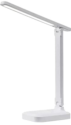 Genérico Lámpara LED de escritorio, sobremesa. Ofrece tres tipos de luz: fría, neutra y cálida. Inalámbrica. Cable USB incluido. Permite graduar la intensidad de cada luz.
