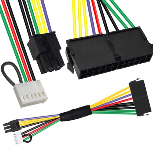Xiatiaosann 24 Pin to 6 Pin ATX Power Adapter Cable, 24P to 6P ATX PSU Main Power Supply Cable for Z220 Z230 SFF for 8100 8200 8300 800G1 Motherboard Server workstations13