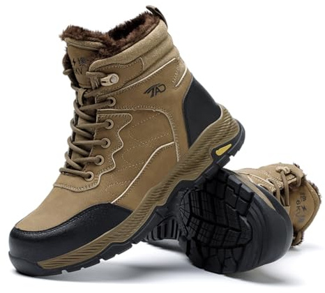 Scarpe Antinfortunistiche Calde Invernali Alte, Scarpe Da Lavoro Industriali Comode Impermeabili, Scarpe Di Protezione Da Lavoro Resistenti Agli Schiacciamenti E Alle Perforazioni, Scarpe Da Ginnastic