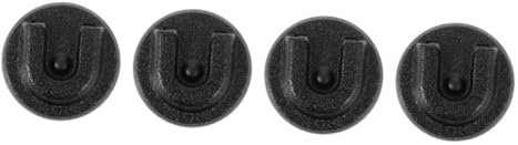 BESTonZON 4 Pz Gancio per microfono supporto per microfono funzionante porta microfono cb Staffa per microfono Clip microfono auto gancio per radiomicrofono supporto del gancio del microfono