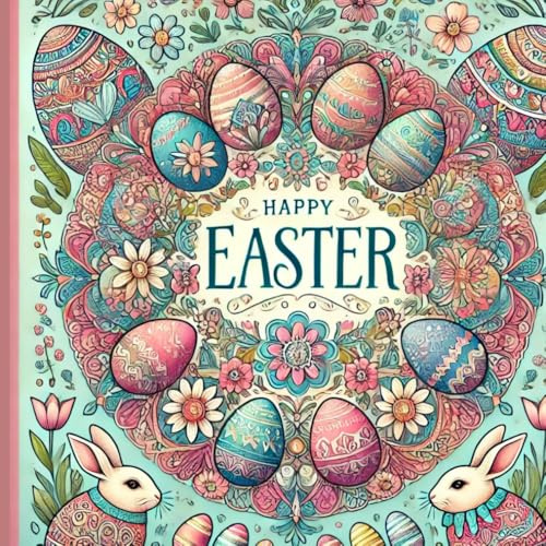 Happy Easter: 23 Mandalas zum Ausmalen mit Ostermotiven - zur Entspannung und Kreativität