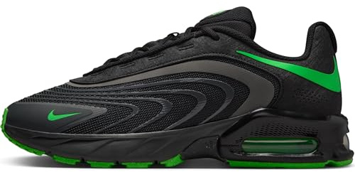 NIKE Men's Air Max Fire Shoe, Anthracite Black Green Strike, 8.5 UK