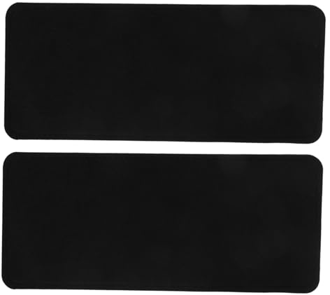Zerodeko 2 Pezzi Rinforzo Fondo Borsa in Feltro Nero Doppio Rinforzato e Base Modellante per Organizer Borsa Tote Piccola Inserti Interni Resistenti per Borse da Viaggio e Cosmetici