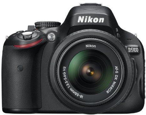 Nikon D5100 18 – 55/3.5 – 5.6 AF-S G DX ED II Fotocamera Digitale 16.9 Mpix