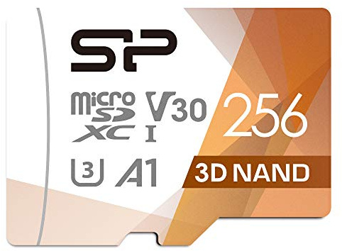 Silicon Power (FBE-SU256GBSTXDU3V20EU) MicroSDXC UHS-3 Speicherkarte (256 GB)