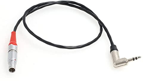 SZRMCC 0B 5 pin to Right Angle 3.5mm ARRI Alexa Mini Camera/XT Sound Devices to Tentacle Sync Zaxcom Timecode Cable