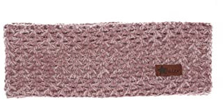 Sterntaler Baby Jungen Stirnband Baby Melange Winter-Stirnband - Baby Stirnband, Kopfband Baby - gefüttert mit Microfleece - lila, 53