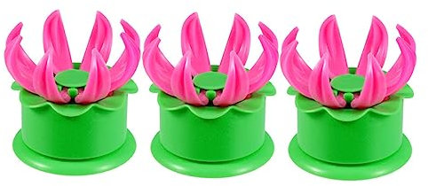 ABOOFAN Küchenzubehör 3st Brötchenform Kn?delform- Set. Baozi- Form Momo Machen Form Klotzmaschine Momo Maker- Form. Dumpling Hauthersteller. Momo- Faltmaschine Pp Werkzeuge Machen Knödel