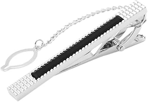 Krawattenklammern für Männer, Metall, rechteckig, für Kleidung, Lavalier, Herren-Krawattenklammer, Business-Geschenk, Gürtelkette, Krawattenklammer, Bar-Clips, Pinch, Hochzeit, Bus