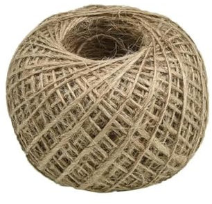 VICIYOO 100 m Gartenarbeit Handwerk Bündelung Verpackung Leinen Seil Jute Seil natürliche Leinen Schnur rustikale Schnur Seil DIY Schnur