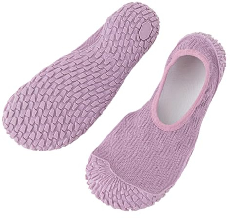Teksome Scarpe da Esercizio, Scarpe da Allenamento per Interni | Scarpe da Corsa a Piedi Nudi,Sneaker Calze tranquille Non slittate Calzature Interne Confortevoli per Salto e Corda