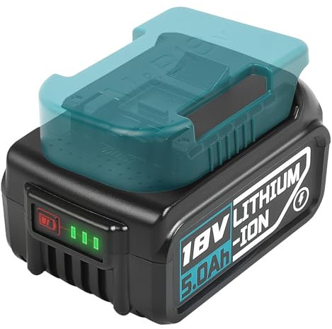 Bsioff 18V 5Ah Akku für Bosch Professional Series, kompatibel mit Bosch Professional Series Werkzeugen – BAU, Installation und Industrie