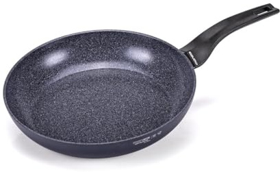 Moneta Minerva Finegres padella 30cm, rivestimento naturale FineGres (NO PFAS), anche per induzione, 100% Made in Italy