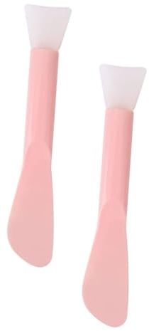 Cabilock Brocha para Mascarillas de Silicona Doble Cabeza 2 Piezas Aplicador de Crema Facial y Reutilizable Herramienta para Cuidado Piel Casa y Viaje