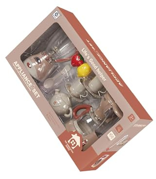 LIXSAZSE Play Kitchen Accessories Featuring Educational Pretend Kitchen Appliances Set Engaging Young Children’s Creativity Realistic Light And Sounds Role Playing Education