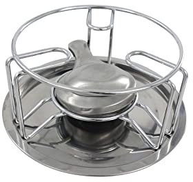 Rechaud chroom met brander