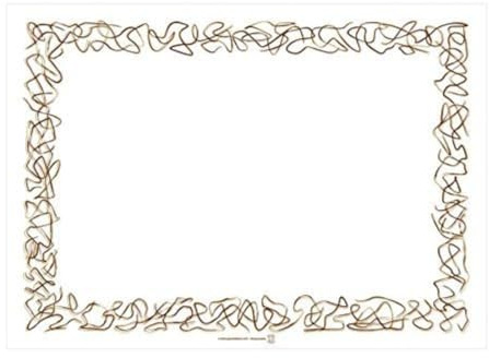 García de Pou 500 Unidades - 144.04 Aristas Mantelines, 48 G/M2, 31 x 43 cm, Blanco