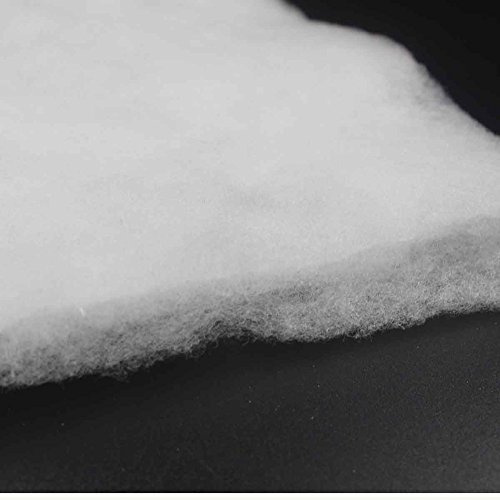 T & A Upholstery Supplies Ltd 30m Metre Roll of Artificial Fake Snow Christmas Nativity Soft White Blanket