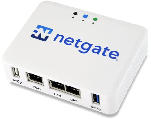Netgate 1100 avec Logiciel pfSense+ - Routeur, Pare-feu, VPN avec Support TAC Lite à Vie