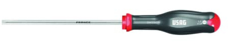 USAG U03240407 Giravite per Viti con Intaglio, Nero, 1x5,5x125