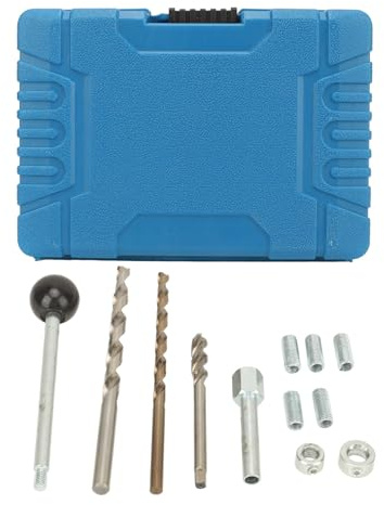 Cryfokt Injektor-Klemmbolzen-Gewinde-Reparatursatz, 10-teiliges Gewindeeinsatz-Set, Gewindereparatur-Zubehör-Sortiment Professionelles Werkzeugset Kompatibel mit CDi-Motoren