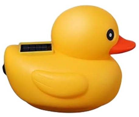 Luces De Pato Flotantes Impermeables - Cargador Solar, LED Glow | Ornamentos Únicos De Piscina Para Iluminación De Fiesta, Ambiente De La Fuente, Uso De Estanques De Jardín, Exhibición Nocturna, Decor