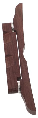 Mandolinensteg in Kaffeeoptik für Präzise Stimmung | Ersatzteil für Auftritte und Übung, Vielseitig Einsetzbar, Passend als Zubehör für Gitarren und Banjo